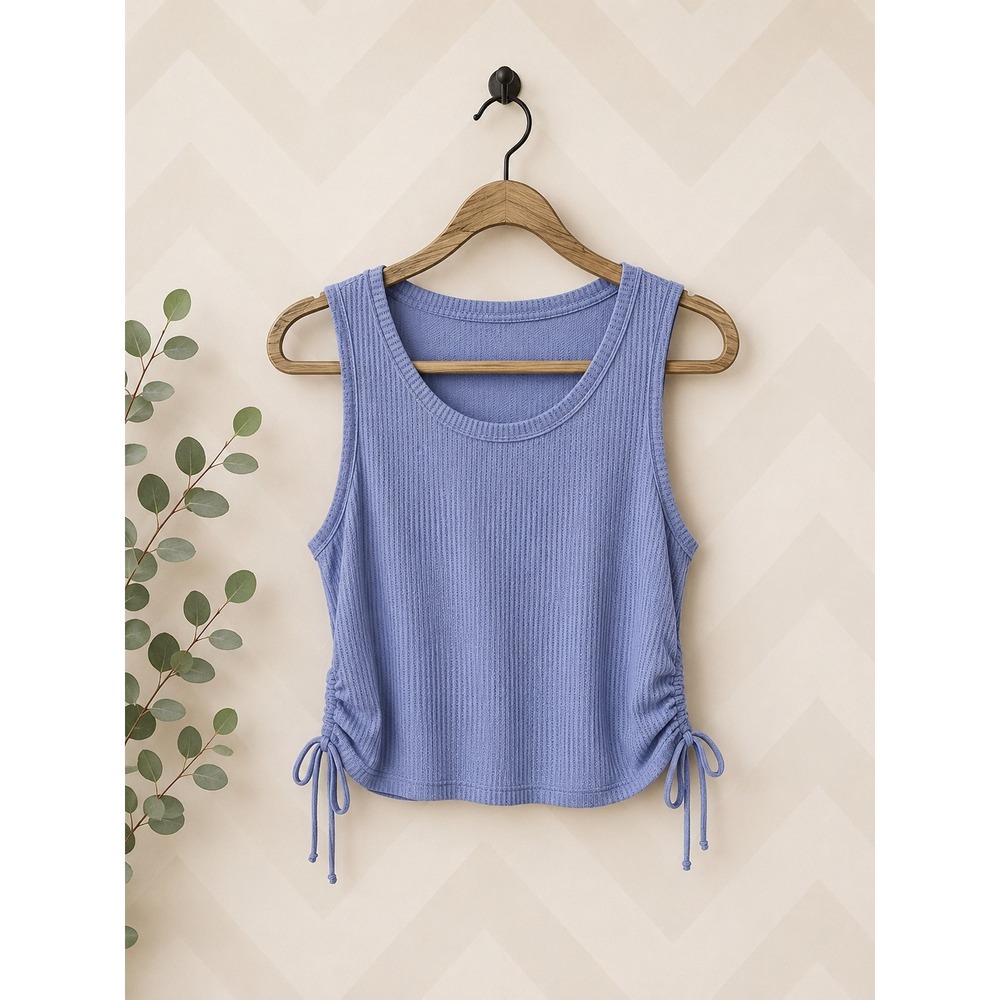 GapFit Tank Top Breathe Cinch Side‎ Blue MP